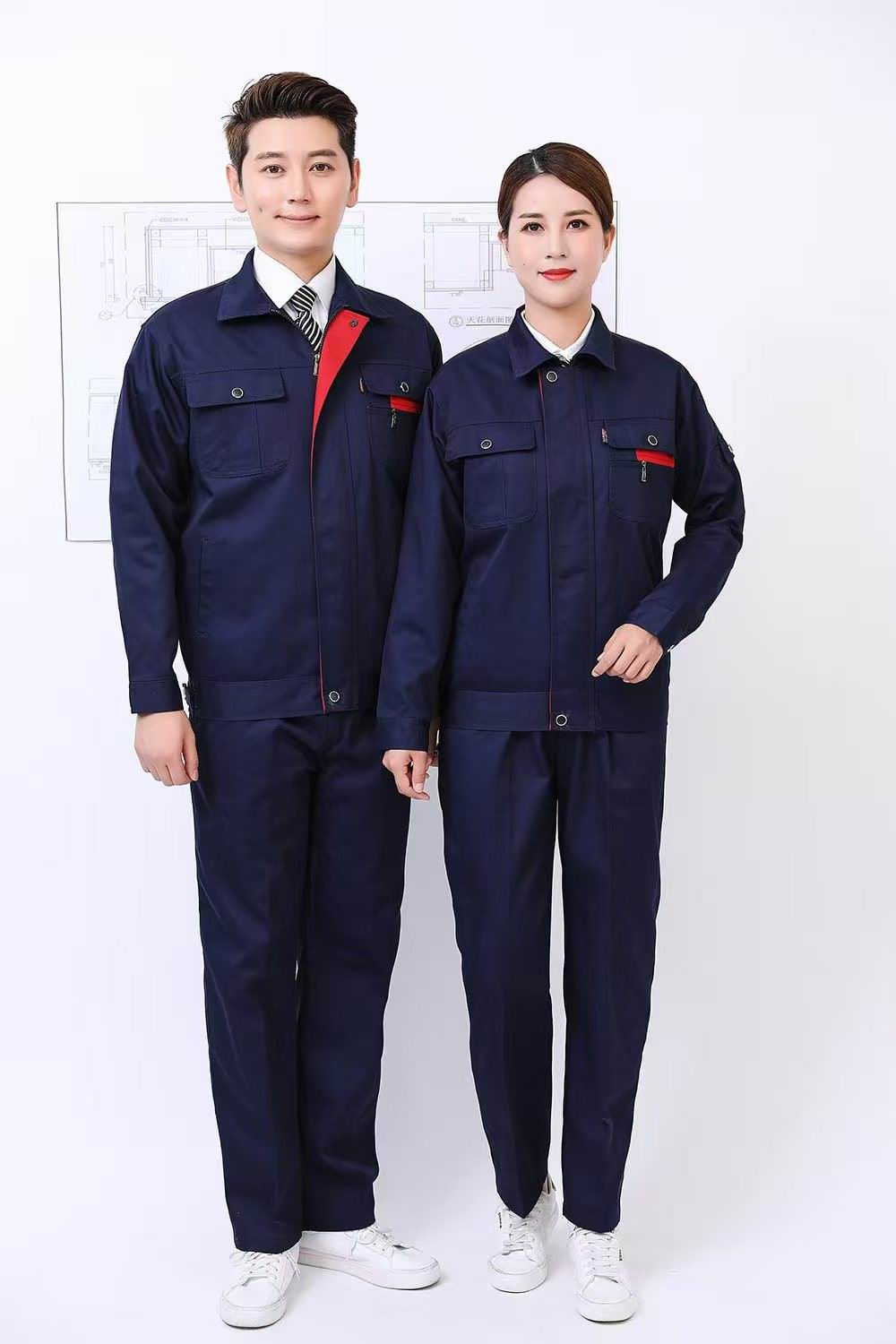 涤棉不防静电厂服